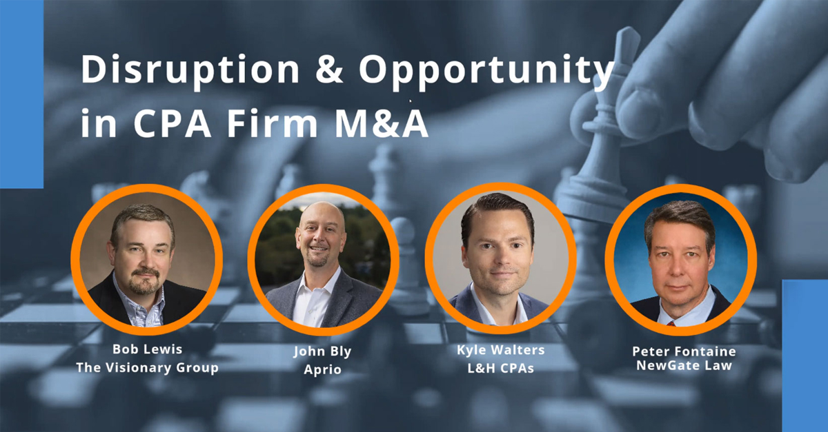 Disruption & Opportunity in CPA Firm M&A