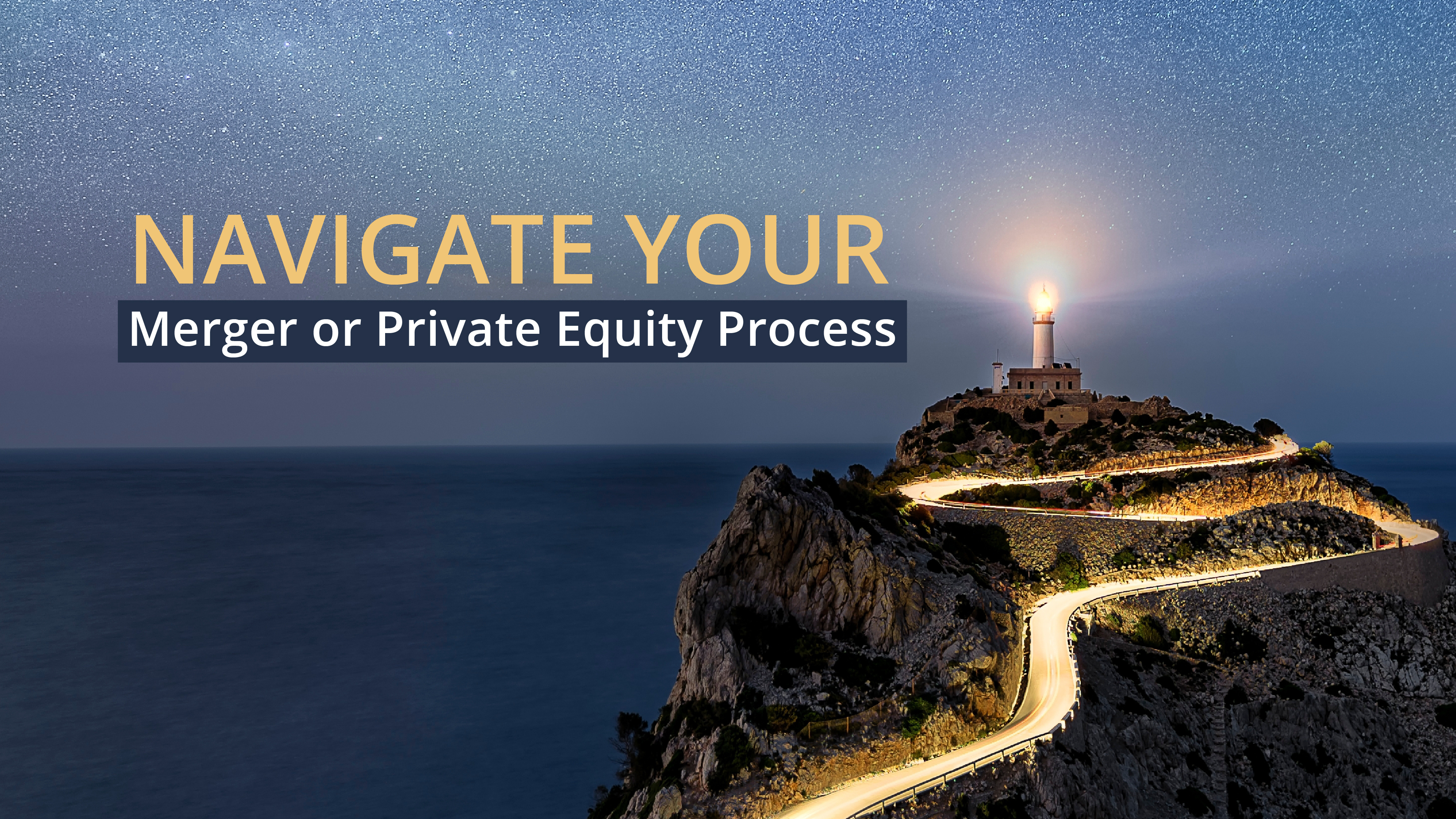 Navigate Your Merger or PE Process